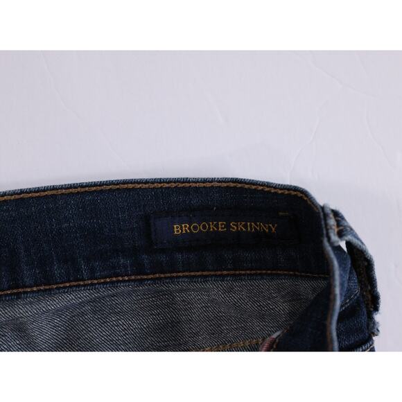 Lucky Brand Women's Brooke Capri Skinny Jeans Dark Wash Blue Sz 4 / 27 - Picture 9 of 11